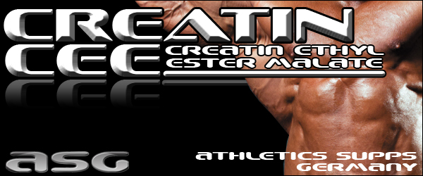 ASG CEE (Creatin Ethyl Ester) für stärkere Ergebnisse im Bereich Muskelaufbau