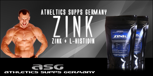 ASG Zink für eine starke Vitaminersorgung und Mineralien