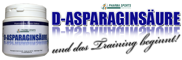 Pharmasports D-Asparaginsäure für bessere Trainingserfolge
