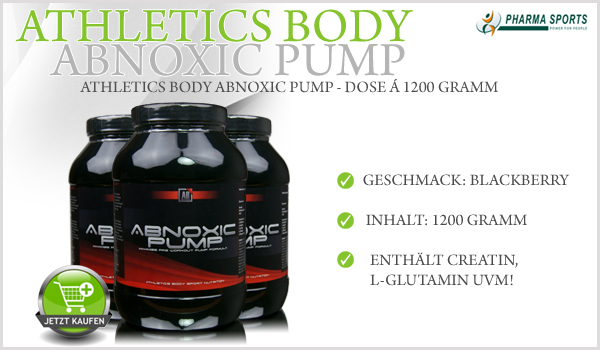 Athleticsbody Abnoxic Pump - Dose á 1200 Gramm