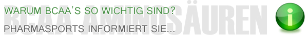 Warum BCAA's so wichtig sind?