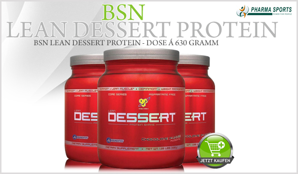 BSN Lean Dessert Protein nun auch wieder bei Pharmasports