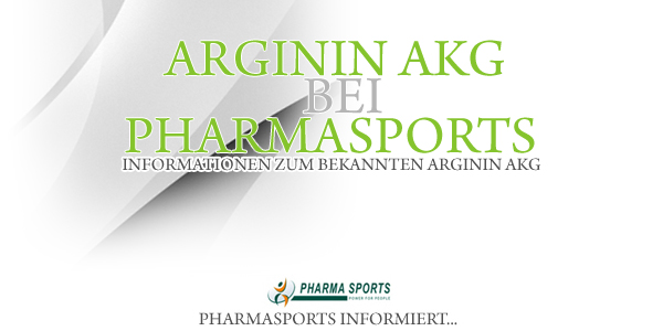 Arginin AKG bei Pharmasports - Informationen und mehr!