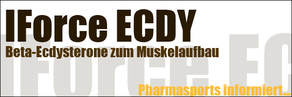 IForce Ecdy für mehr Muskelmasse und Kraft