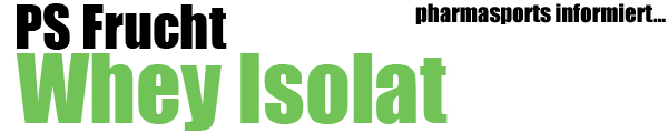 Pharmasports Frucht Whey Isolat 