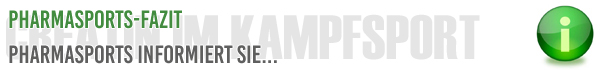 Pharmasports Fazit