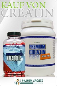 Kauf von Creatin Produkten - Pharmasports sagt Ihnen, was wichtig ist! 