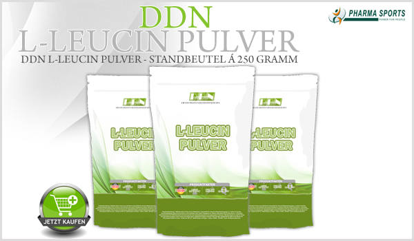 DDN L-Leucin Pulver im 250 Gramm Standbeutel neu bei Pharmasports