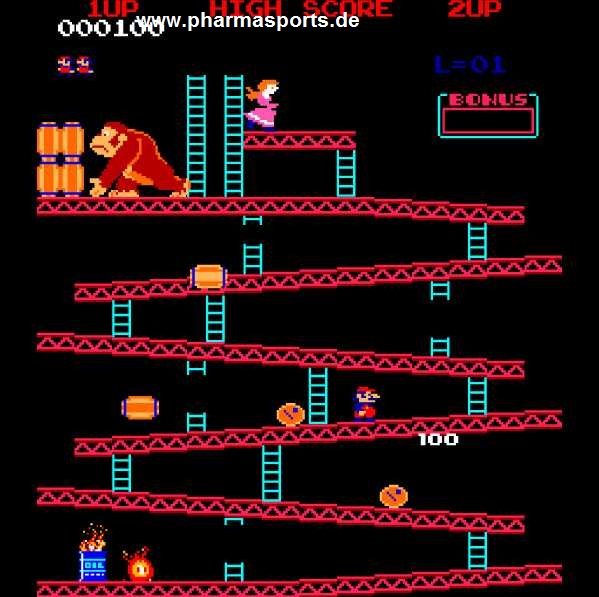 Donkey Kong kostenlos online spielen