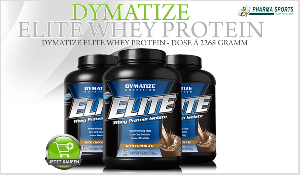 Neu im Sortiment - Dymatize Elite Whey Protein!