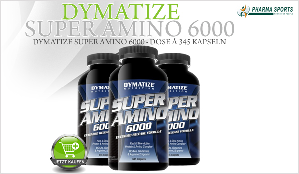 Ab sofort bei Pharmasports - Dymatize Super Amino 6000