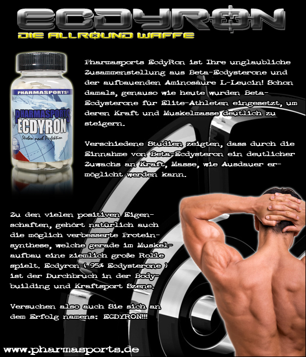 Pharmasports EcdyRon als effektive Alternative zum Dymatize Vanadyl Complex