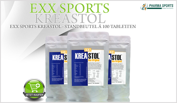 EXX Sports Kreastol - Standbeutel á 100 Tabletten