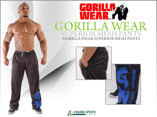 Gorilla Wear Superior Mesh Pants jetzt auch bei Pharmasports
