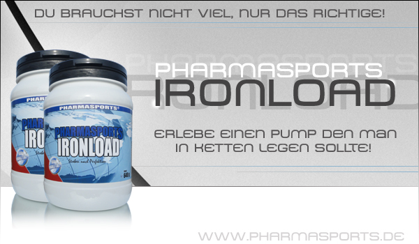 Pharmasports Ironload zum Muskelaufbau