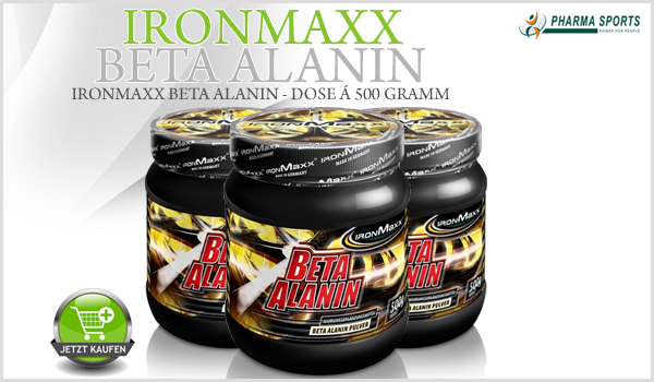 IronMaxx Beta Alanin - Dose á 500 Gramm
