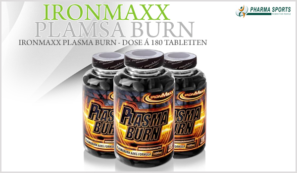 IronMaxx Plasma Burn - Dose á 180 Tabletten