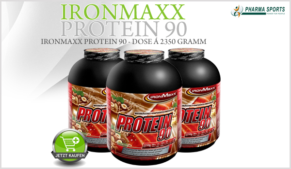 IronMaxx Protein 90 - Dose á 2350 Gramm bei Pharmasports