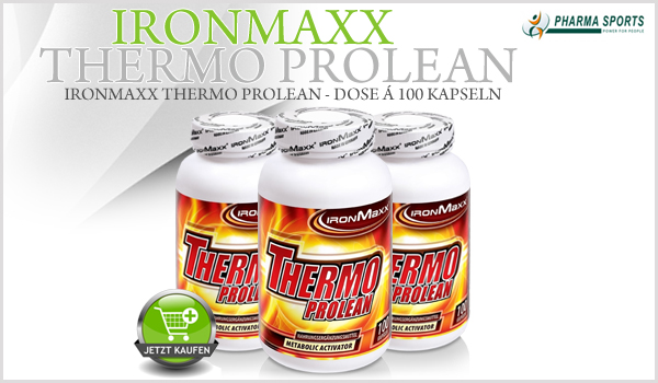 IronMaxx Thermo Prolean - Dose á 100 Kapseln
