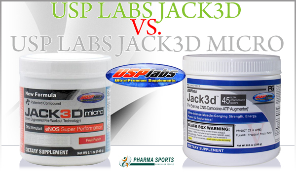 USP Labs Jack3d - neue gegen alte Version! 