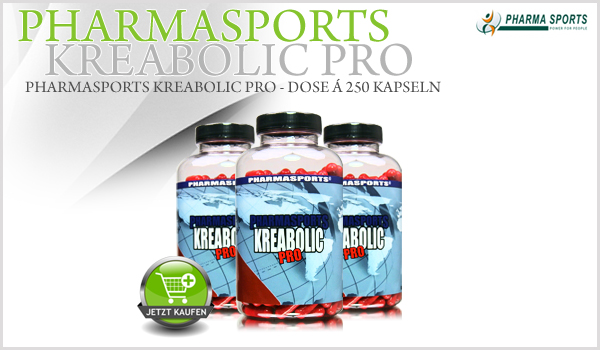 Pharmasports Kreabolic Pro - Dose á 250 Kapseln