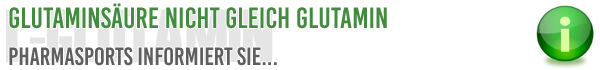 Glutaminsäure nicht gleich L-Glutamin
