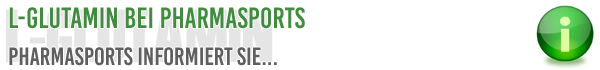 L-Glutamin bei Pharmasports