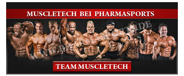 Athleten aus dem Hause Muscletech werden bei Pharmasports vorgestellt!
