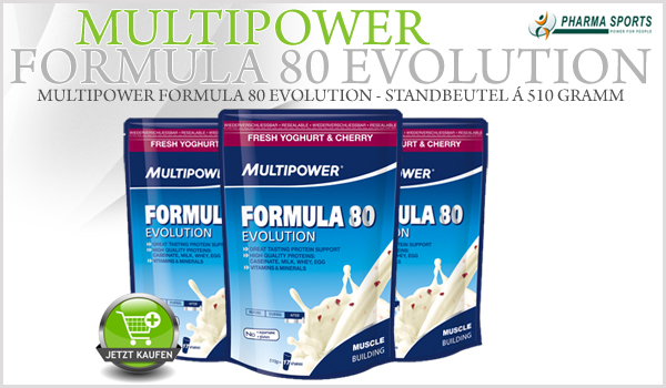 multipower formular 80 Protein Complex 510 g, Made in Germany