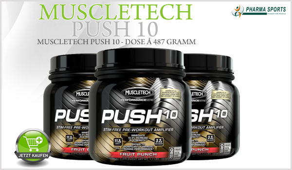 MuscleTech Push 10 ab jetzt direkt bei Pharmasports bestellen
