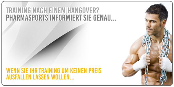 Sollte man nach einem Hangover trainieren?