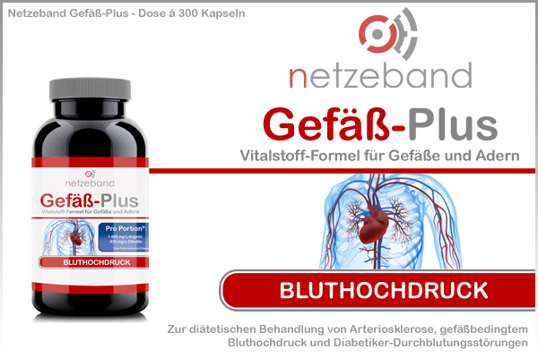 Netzeband Gefäß-Plus - Dose á 300 Kapseln