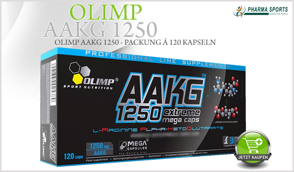 Olimp AAKG 1250 neu im Pharmasports-Sortiment