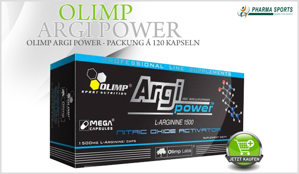 Ab jetzt bei Pharmasports - Olimp Argi Power 1500