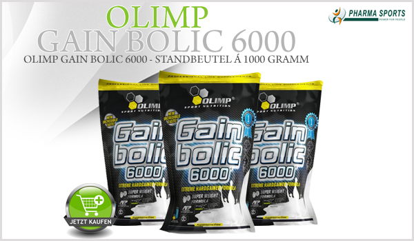  Olimp Gain Bolic 6000 neu bei Pharmasports