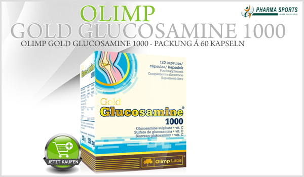 Olimp Gold Glucosamine 1000 - Packung á 60 Kapseln