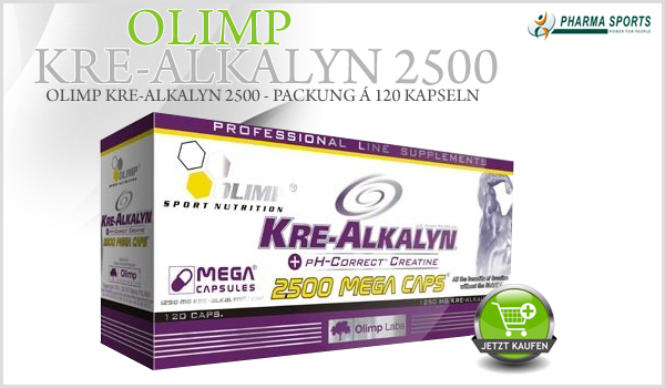 Olimp Kre-Alkalyn 2500 - Packung á 120 Kapseln