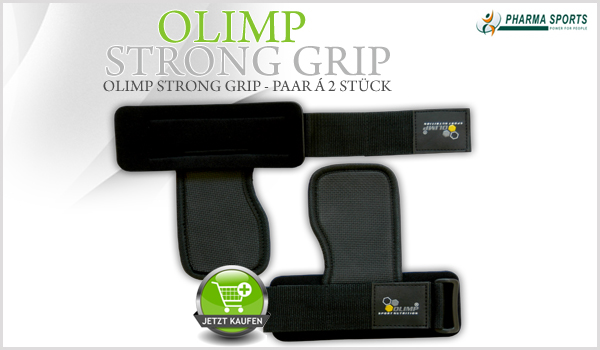 Neues Zubehör bei Pharmasports: Olimp Strong Grip! 