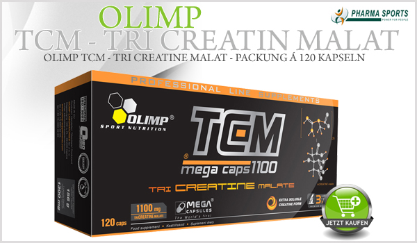 Olimp TCM (Tri-Creatin Malat) bei Pharmasports