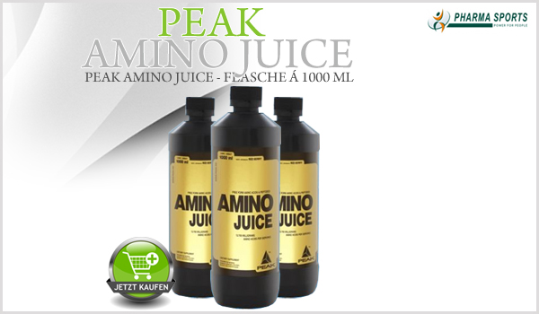 Neue Aminosäure bei Pharmasports: Peak Amino Juice