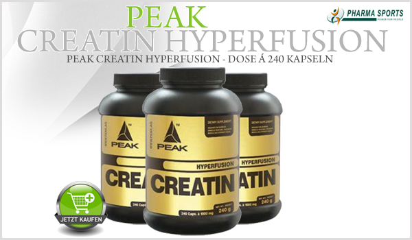 Peak Creatin Hyperfusion ab sofort bei Pharmasports in der Creatin-Auswahl! 