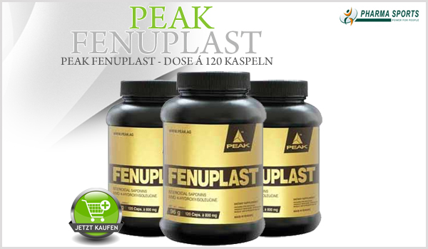 Peak Fenuplast - hochdosierte Fenugreek-Kapseln ab sofort bei Pharmasports