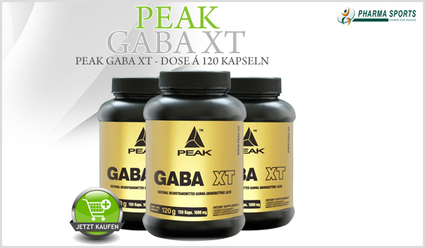 Peak Gaba XT nun auch bei Pharmasports im Sortiment