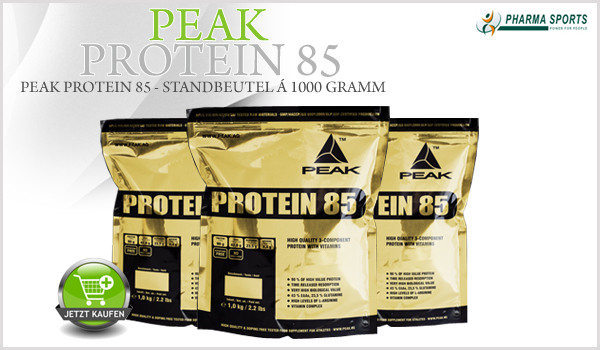 Peak Protein 85 - Standbeutel á 1000 Gramm
