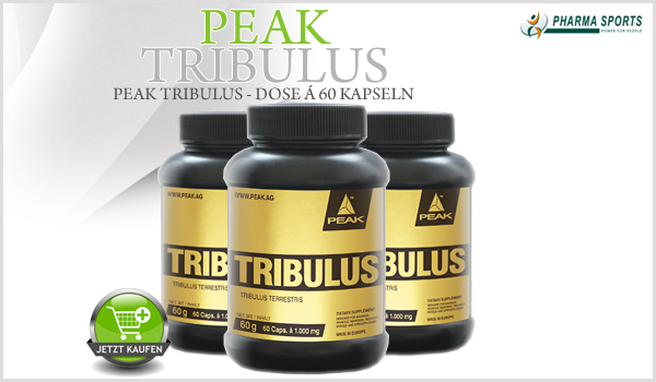 Peak Tribulus Kapseln bei Pharmasports erhältlich