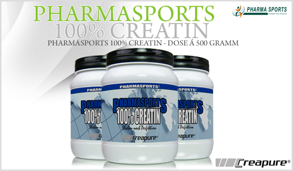 Pharmasports 100% Creatin - Dose á 500 Gramm