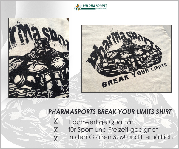 Das Pharmasports Break Your Limits Shirt