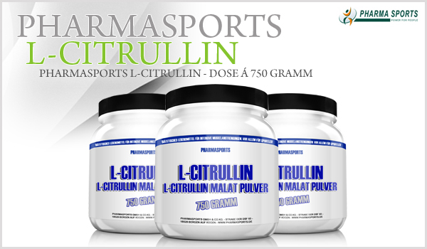 Pharmasports L-Citrullin - Dose á 750 Gramm 