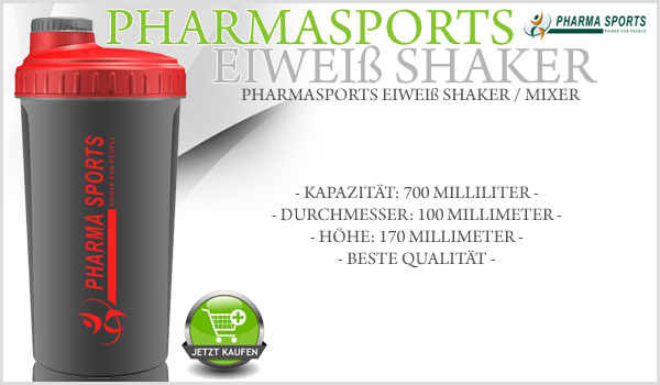 Pharmasports Eiweiß Shaker Mixer