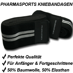 Pharmasports Kniebandagen zur Maximalleistung!